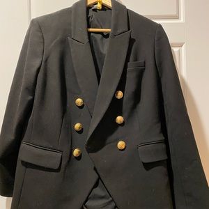 Express black blazer with black buttons size 12.